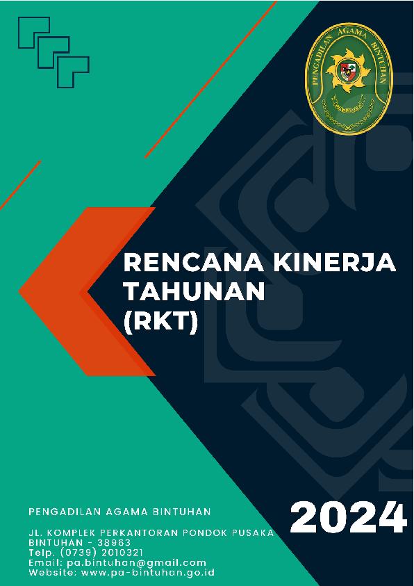 03. Rencana Kinerja Tahunan RKT Tahun 2024
