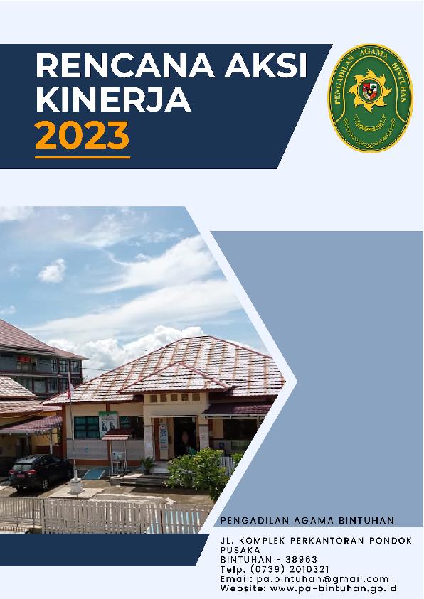 05. Rencana Aksi Kinerja Tahun 2022