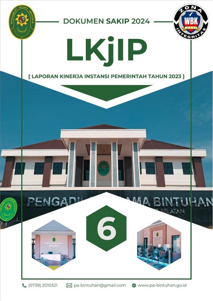 Cover LKjIP Tahun 2023