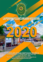 Cover Laporan Pelaksanaan Kegiatan Tahun 2020