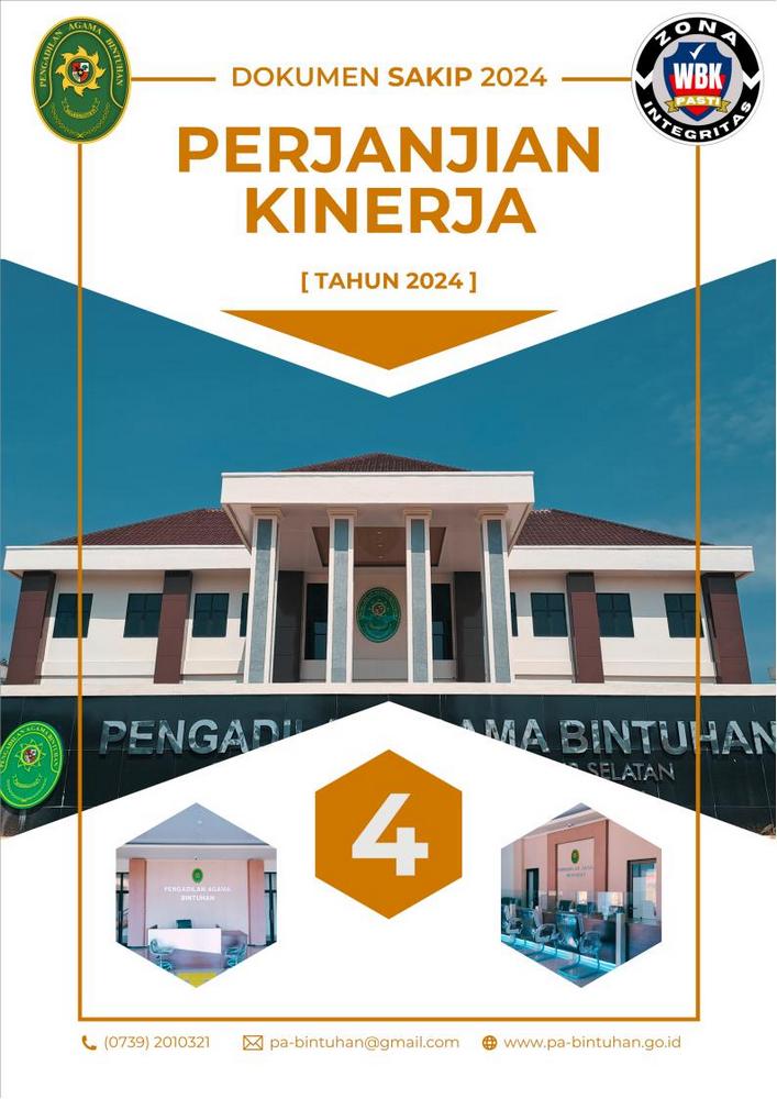 Cover Perjanjian Kinerja Tahun 2024