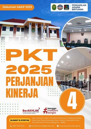 Cover Perjanjian Kinerja Tahun 2024