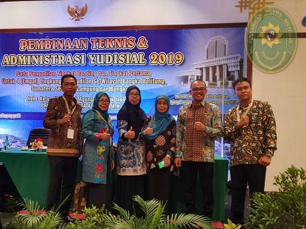 22. Kafilah PA Bintuhan Ikuti Bimtek Administrasi Yudisial 2019 di Babel 2