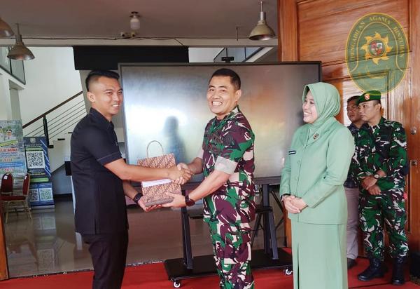 97 HADIRI PISAH SAMBUT DANDIM 0408 BSKAUR KETUA PA BINTUHAN HARAPKAN TERBAIK