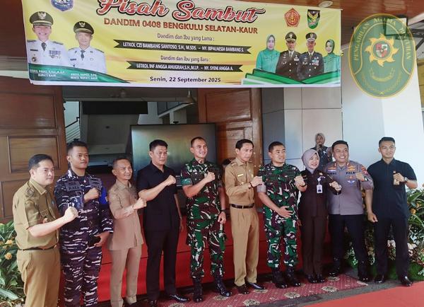 97 HADIRI PISAH SAMBUT DANDIM 0408 BSKAUR KETUA PA BINTUHAN HARAPKAN TERBAIK3