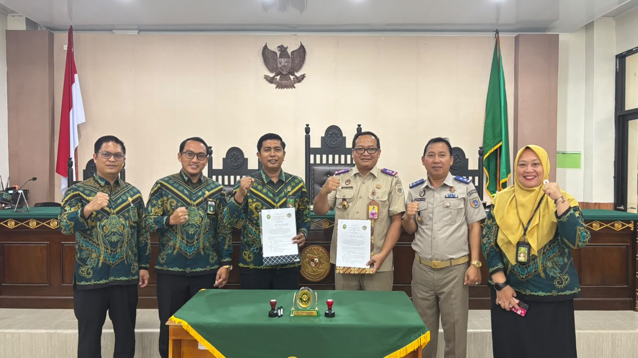 MOU PA Bintuhan dan Kantor Pertanahan