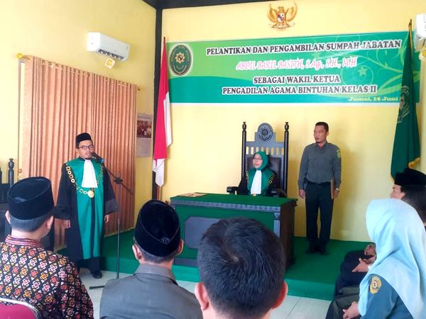 Pelantikan Wakil Ketua PA Bintuhan 1