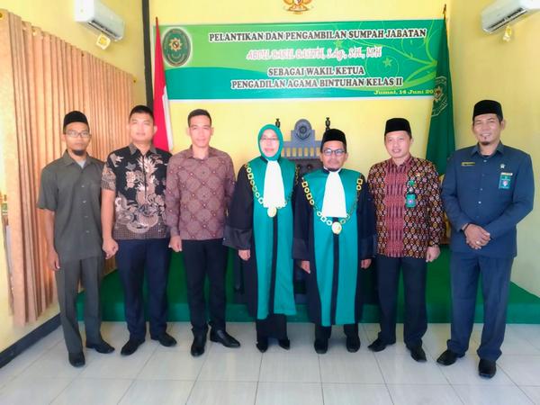 Pelantikan Wakil Ketua PA Bintuhan 2