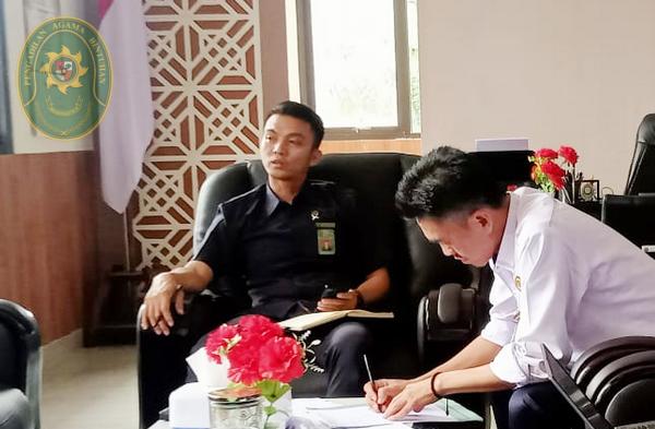 32 PA BINTUHAN AWALI APRIL DENGAN RAPAT MONEV ZONA INTEGRITAS3