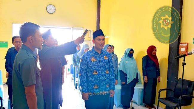 16 LAGI KETUA PA BINTUHAN LANTIK DAN SUMPAH PNS 1