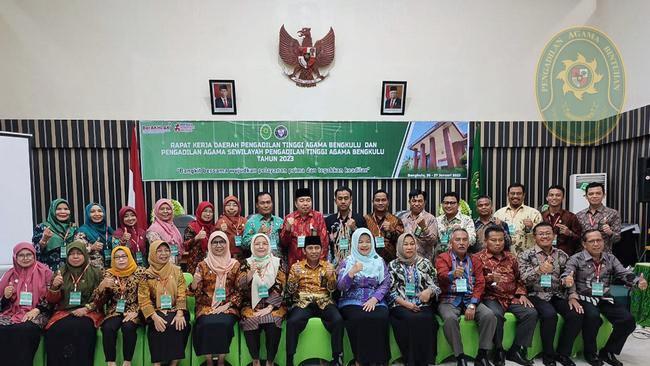 6. RAPAT KERJA DAERAH PENGADILAN TINGGI AGAMA BENGKULU DAN PENGADILAN AGAMA SEWILYAH PENGADILAN TINGGI AGAMA BENGKULU TAHUN 2023