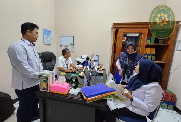 78 HATIBINWASDA LAKSANAKAN DDTK BIDANG KEPANITERAAN DI PA BINTUHAN