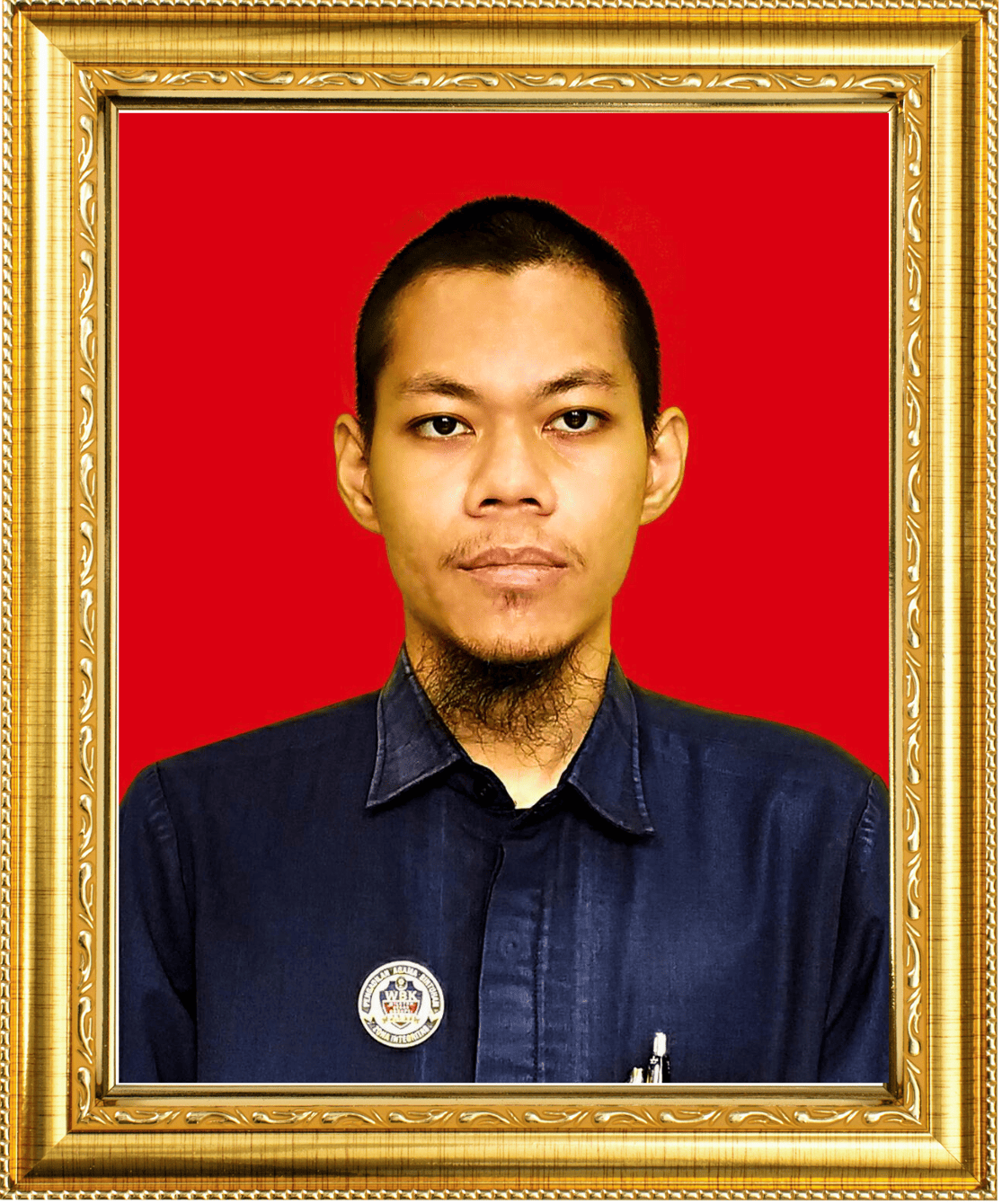 Foto bingkai pak ari