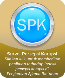 SPK - Survei Persepsi Korupsi Pengadilan Agama Bintuhan